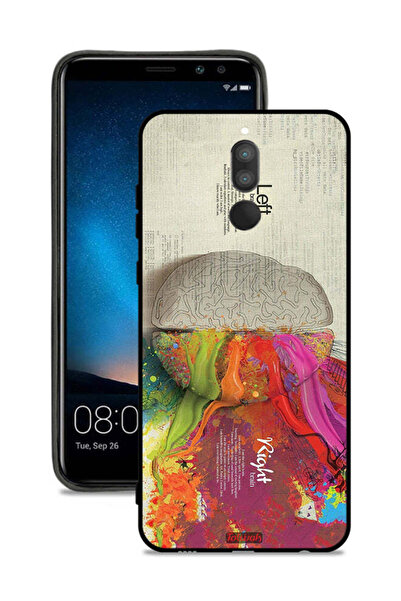 Tolwak غطاء حماية لهاتف هواوي ميت 10 لايت بتصميم تجريدي لعلم الدماغ