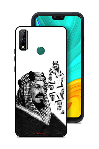 Tolwak غطاء حماية لهاتف هواوي Y8s، ملصق ملوك المملكة العربية السعودية باللون ...