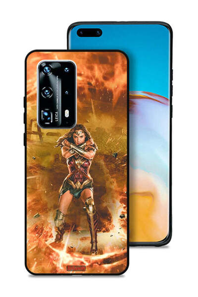 Tolwak غطاء حماية لهاتف هواوي P40 برو بلس 5G - وندر وومن