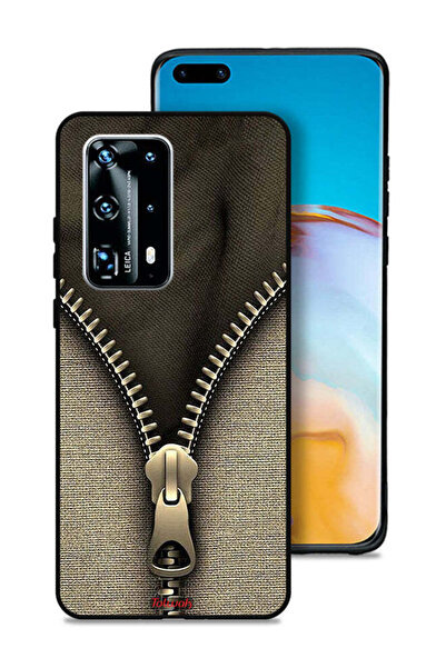 Tolwak غطاء حماية لهاتف هواوي بي 40 برو بلس 5G بنمط سحاب