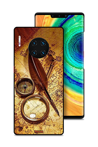 Tolwak غطاء حماية لهاتف هواوي ميت 30 برو بتصميم بوصلة عتيقة