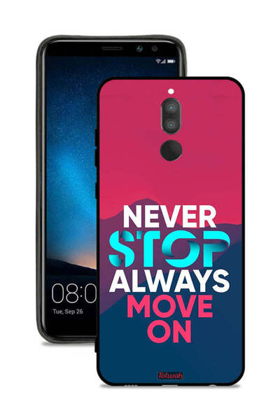 Tolwak غطاء حماية لهاتف هواوي ميت 10 لايت - لا تتوقف أبدًا، تحرك دائمًا