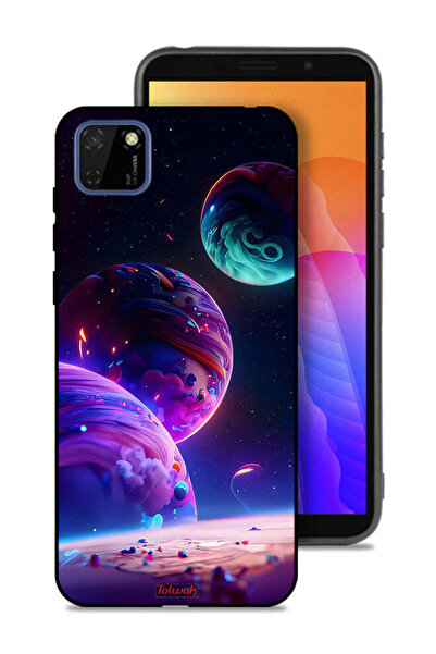 Tolwak غطاء حماية لهاتف هواوي Y5p بنمط كوكبي