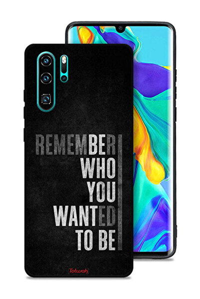 Tolwak غطاء حماية لهاتف هواوي بي 30 برو تذكر من أردت أن تكون