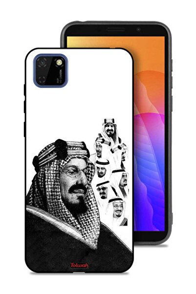 Tolwak غطاء حماية لهاتف هواوي Y5p، ملصق ملوك المملكة العربية السعودية باللون ...