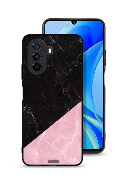 Tolwak غطاء حماية لهاتف هواوي نوفا Y70 بنمط رخامي