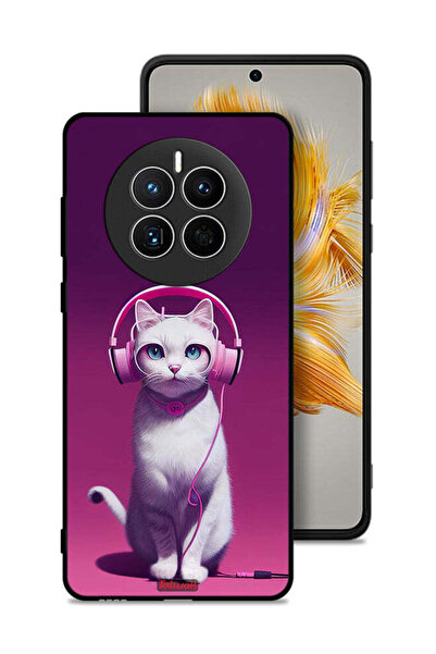 Tolwak غطاء حماية لهاتف هواوي ميت 50 بتصميم قطة لطيفة