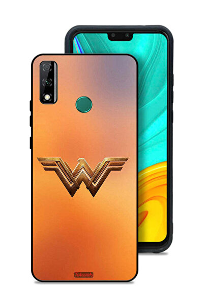 Tolwak غطاء حماية لهاتف Huawei Y8s بشعار Wonder Women