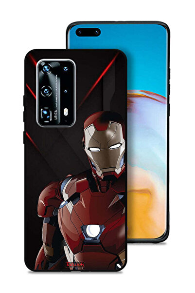 Tolwak غطاء حماية لهاتف هواوي P40 برو بلس 5G الرجل الحديدي