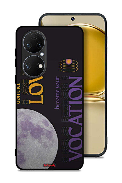 Tolwak Huawei P50E Protective Case Cover Do Not Let Love Become Your Vocation