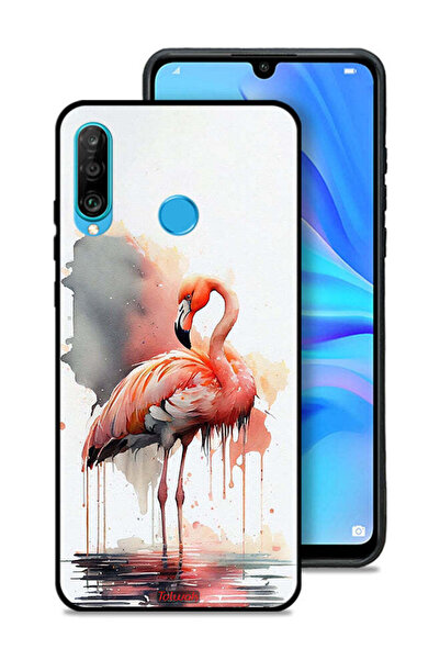 Tolwak غطاء حماية لهاتف هواوي نوفا 4e برسومات ألوان مائية استوائية