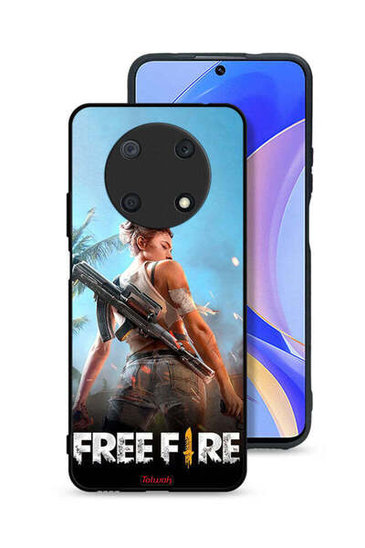 Tolwak غطاء حماية لهاتف هواوي نوفا Y90 فري فاير