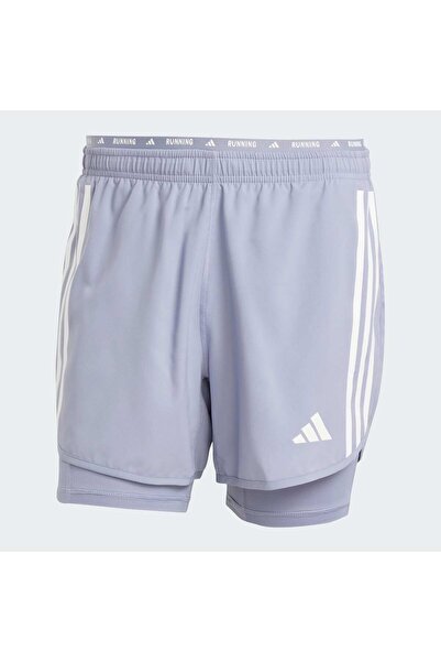 adidas Own the Run 3-Stripes 2-in-1 σορτς