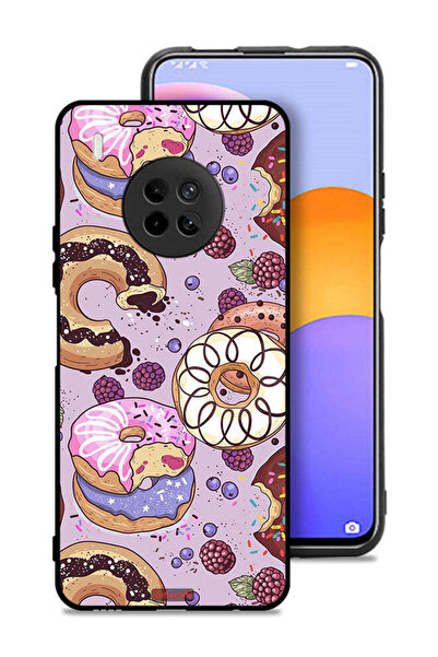 Tolwak غطاء حماية لهاتف هواوي Y9a برسومات دونات فنية