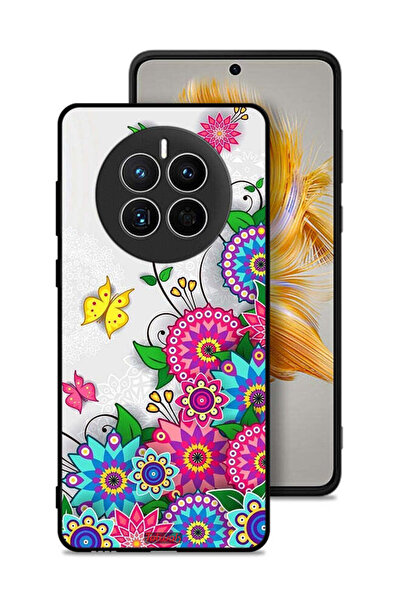 Tolwak غطاء حماية لهاتف هواوي ميت 50 بنقشة زهور ماندالا
