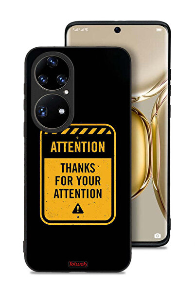 Tolwak غطاء حماية لهاتف هواوي P50 Pro شكرًا على الاهتمام