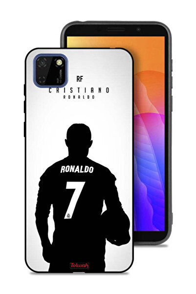 Tolwak غطاء حماية لهاتف هواوي Y5p بقناع كريستيانو رونالدو