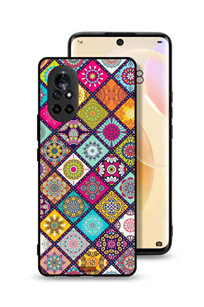 Tolwak غطاء حماية لهاتف هواوي نوفا 8 بنمط مربعات ماندالا