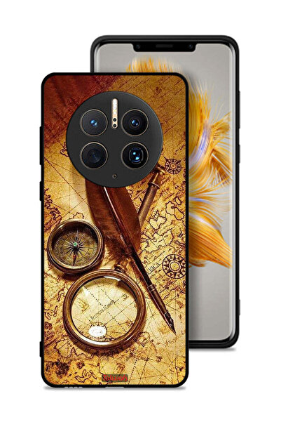 Tolwak غطاء حماية لهاتف هواوي ميت 50 برو بتصميم بوصلة عتيقة