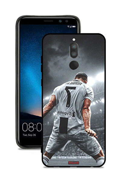 Tolwak غطاء حماية لهاتف هواوي ميت 10 لايت بطبعة احتفال كريستيانو رونالدو
