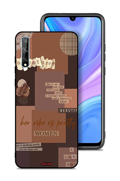 Tolwak غطاء حماية لهاتف هواوي بي سمارت إس - للنساء - Adventurer