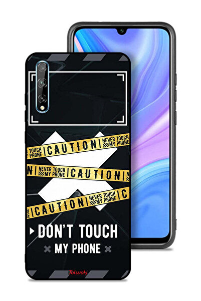Tolwak غطاء حماية لهاتف هواوي بي سمارت إس تحذير: لا تلمس هاتفي أبدًا