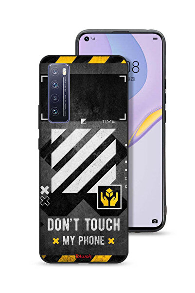Tolwak Huawei nova 7 5G Protective Case Cover Do Not Touch My Phone