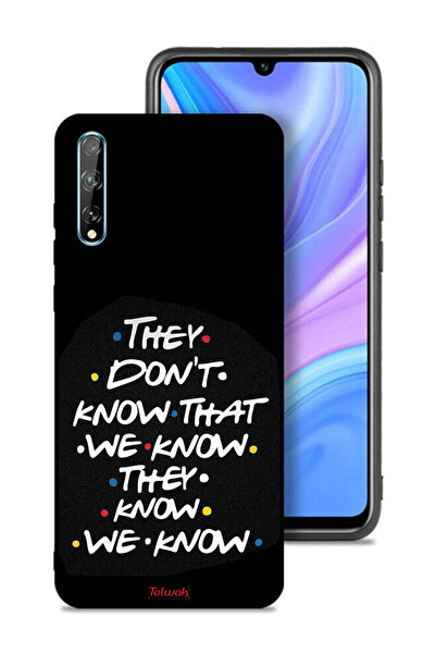 Tolwak غطاء حماية لهاتف هواوي بي سمارت إس لا يعرفون ما نعرفه يعرفون أننا نعرفه