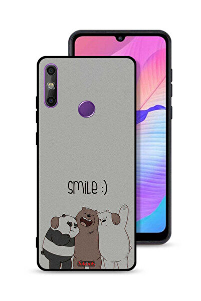 Tolwak غطاء حماية لهاتف هواوي إنجوي 20e بطبعة ابتسامة الأصدقاء