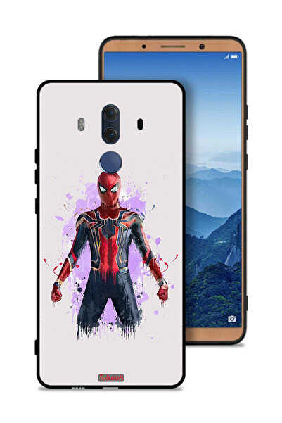 Tolwak غطاء حماية لهاتف هواوي ميت 10 برو بتصميم العنكبوت الحديدي