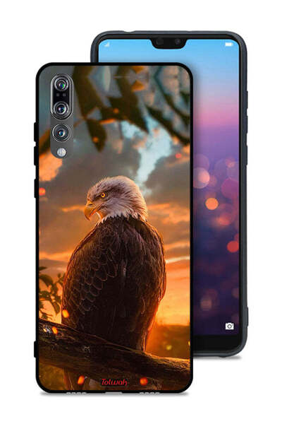 Tolwak Huawei P20 Pro Protective Case Cover Eagle