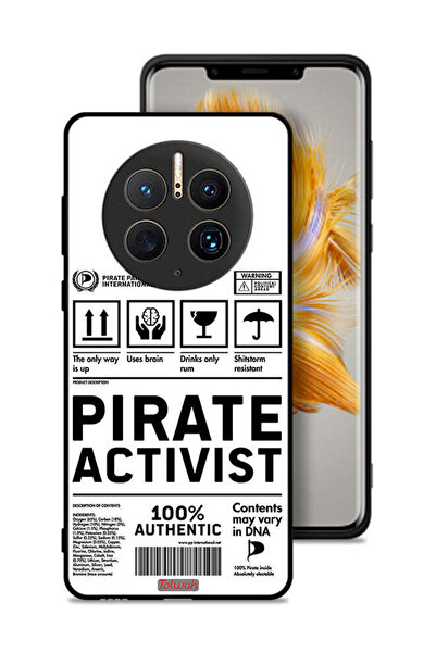 Tolwak Huawei Mate 50 Pro Protective Case Cover Private Activist Sticker