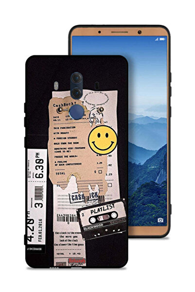 Tolwak غطاء حماية لهاتف هواوي ميت 10 برو مع ملصق قائمة تشغيل