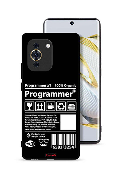 Tolwak Huawei nova 10 Protective Case Cover Programmer Sticker
