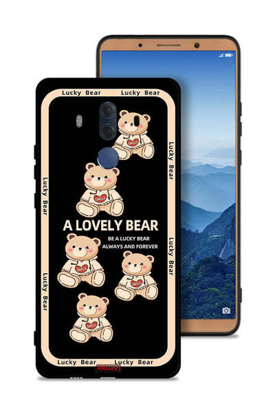 Tolwak غطاء حماية لهاتف هواوي ميت 10 برو - دب جميل
