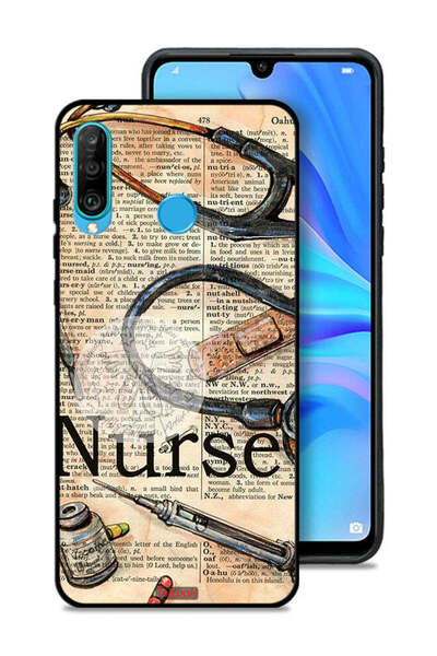 Tolwak غطاء حماية لهاتف هواوي P30 لايت - أدوات ممرضة عتيقة