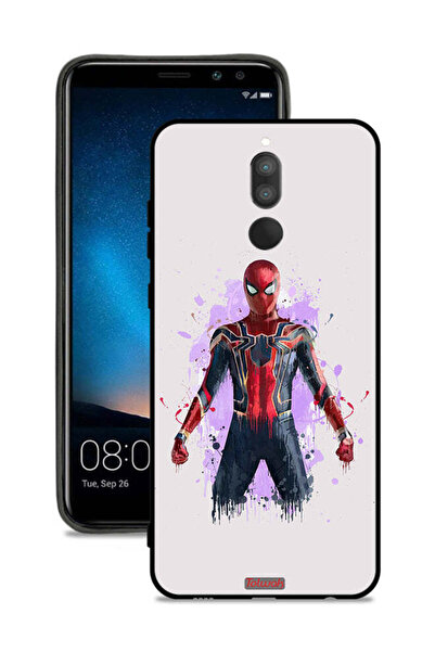 Tolwak غطاء حماية لهاتف هواوي ميت 10 لايت بتصميم العنكبوت الحديدي