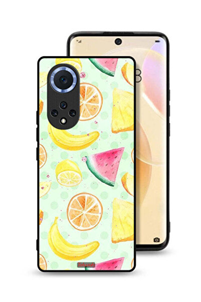 Tolwak غطاء حماية لهاتف هواوي نوفا 9 بتصميم فن الألوان المائية والفواكه