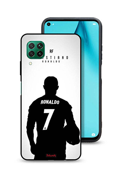 Tolwak غطاء حماية لهاتف هواوي P40 لايت 4G بقناع كريستيانو رونالدو