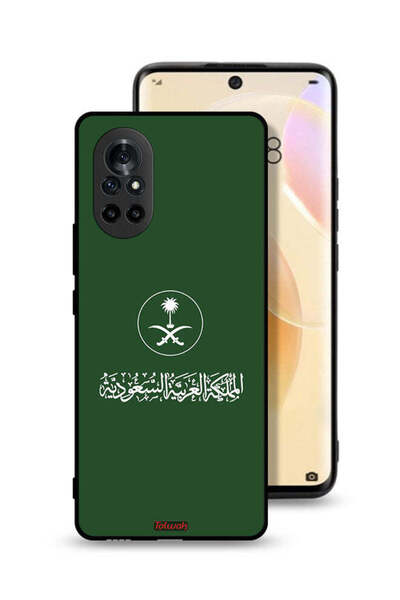 Tolwak غطاء حماية لهاتف هواوي نوفا 8، تصميم فن ناقل لعلامة المملكة العربية ال...