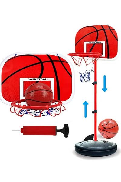 rexa Adjustable Height Portable Basketball Stand for Kids
