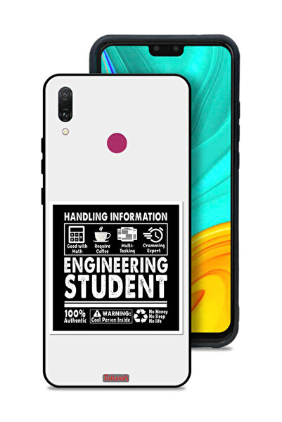 Tolwak غطاء حماية لهاتف هواوي Y9 (2019) - ملصق طالب هندسة