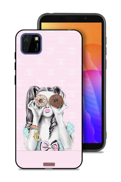 Tolwak غطاء حماية لهاتف هواوي Y5p يحمل دونتين