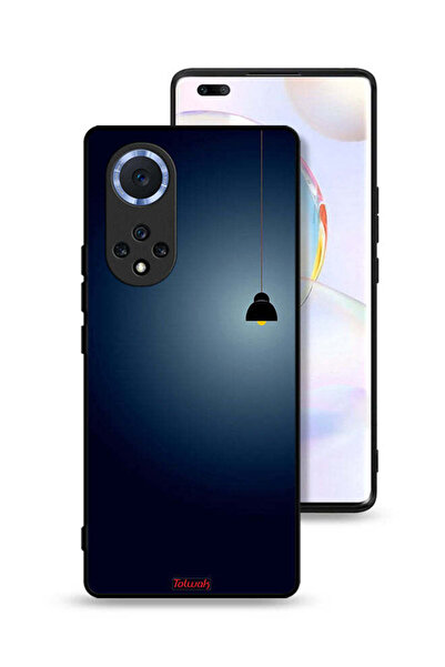 Tolwak غطاء حماية لهاتف Honor 50 Pro مع إضاءة فنية معلقة