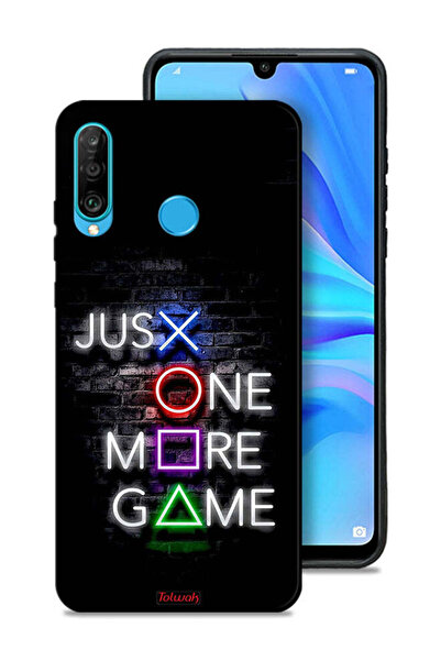 Tolwak Huawei P30 lite Protective Case Cover Just One More Game