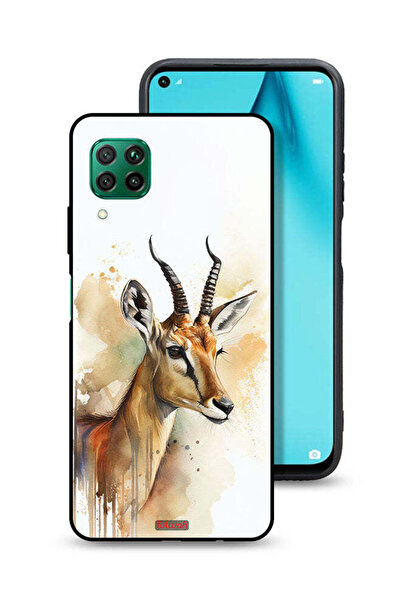 Tolwak غطاء حماية لهاتف هواوي P40 لايت 4G بتصميم غزال تجريدي