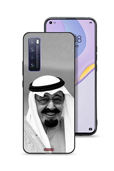 Tolwak غطاء حماية لهاتف هواوي نوفا 7 5G صورة الملك عبدالله مبتسمًا