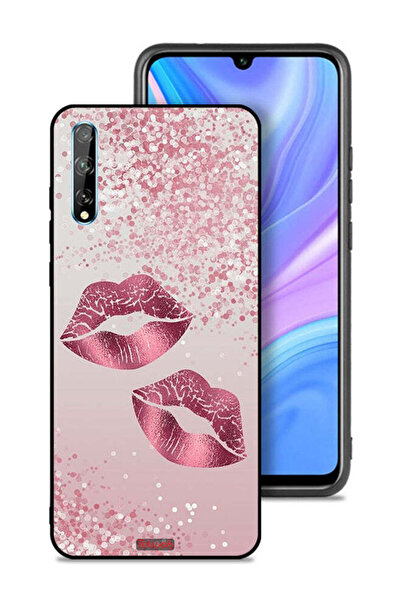 Tolwak غطاء حماية لهاتف هواوي بي سمارت إس برسومات شفاه لامعة