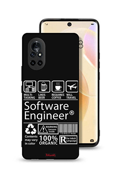 Tolwak غطاء حماية لهاتف هواوي نوفا 8 - ملصق مهندس برمجيات