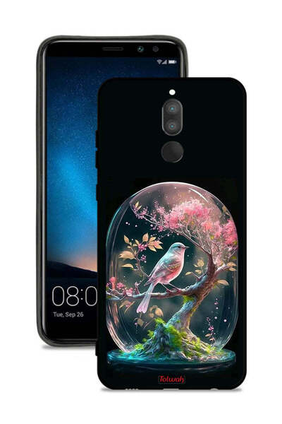 Tolwak غطاء حماية لهاتف هواوي ميت 10 لايت بتصميم طائر في جرة
